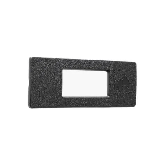 Kiárusítás Beépített lámpatest Nina IP55 fekete/opál 15 cm R7S CCT műgyanta 15 cm R7S