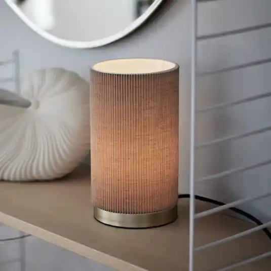 Vedd meg online PR Home Dora asztali lámpa, bézs, magasság 25 cm