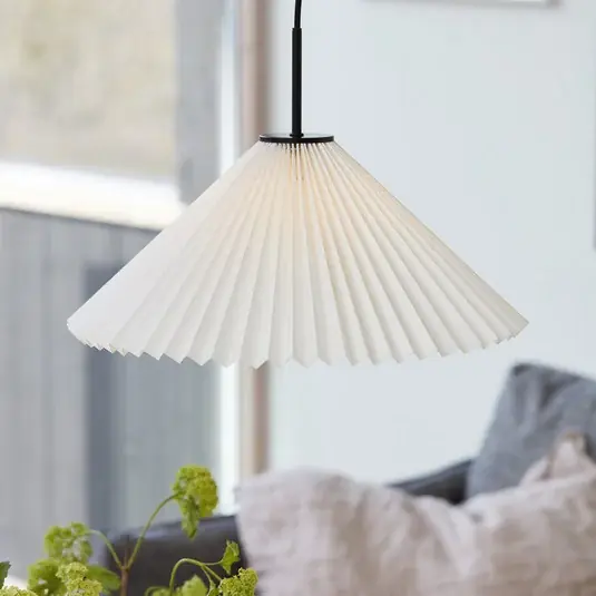 PR Home függőlámpa Polly, fehér, Ø 45 cm, papír Vásárlói kedvenc