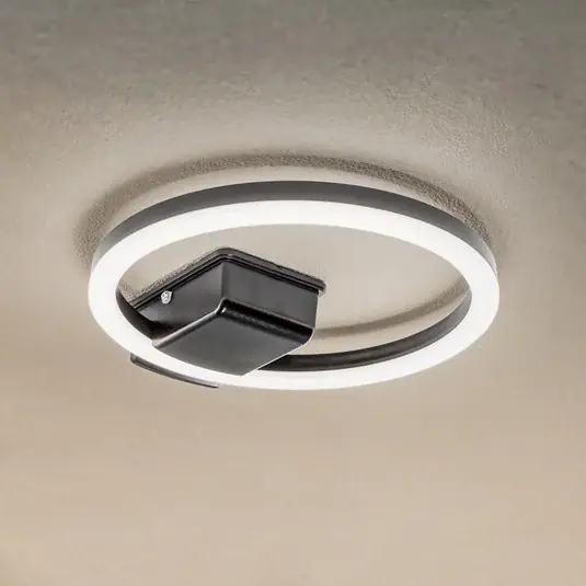 Végkiárusítás Lindby Finian LED kültéri mennyezeti világítás, Ø 31 cm, CCT, dimmelhető