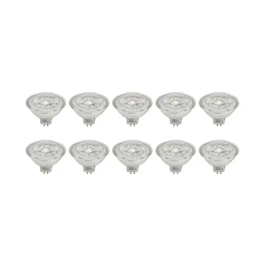 Prios LED reflektor GU5.3 4.9W 500lm 36° clear 830 10 darabos készlet Rendeld meg most