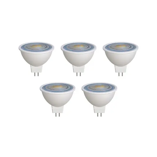 Újdonság Prios LED reflektor GU5.3 7.5W 621lm 36° fehér 840 5 darabos készlet