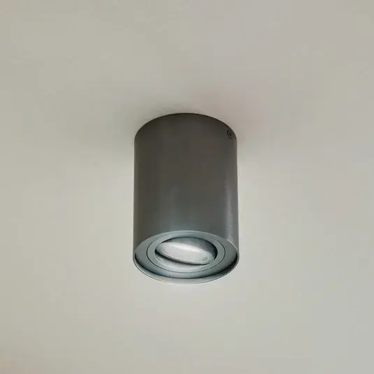 Arcchio mennyezeti spotlámpa Jolina, kerek, pisztolymetál, 13 cm, fém Outlet