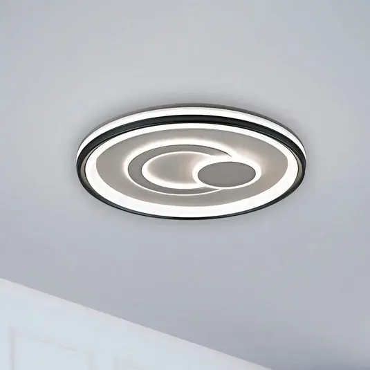 JUST LIGHT. Minelli LED mennyezeti lámpa, Ø 50 cm, dimmelhető Azonnal elérhető