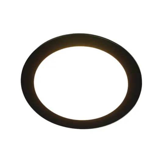 Beépített LED-es öblös lámpa FAR 68, fekete, 4W, 3000K Expressz kézbesítés
