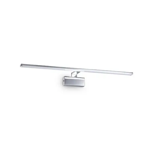 Exkluzív ajánlat IDEAL LUX Alma LED fali lámpa, króm színű fém, szélesség 81 cm