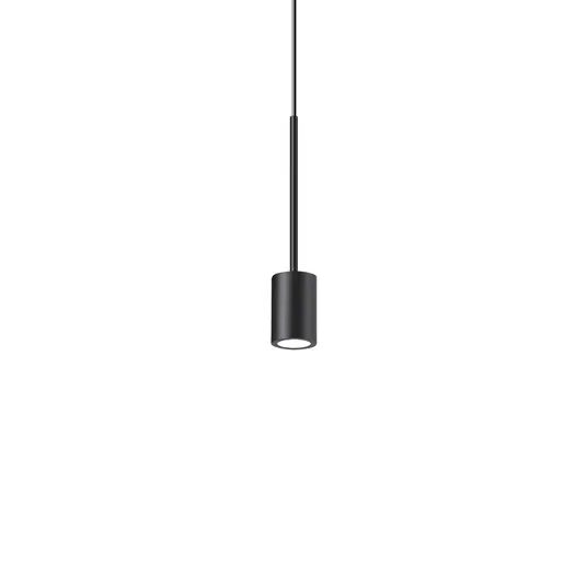 Ideal Lux LED-es függőlámpa Archimede Cilindro fekete fém Kedvezmény