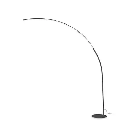 Ideal Lux LED állólámpa Comet fekete, fém, magasság 210 cm Utolsó esély