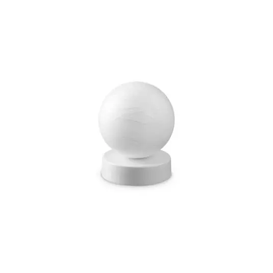 Bestseller Ideal Lux Carta asztali lámpa, fehér, műanyag, Ø 10 cm