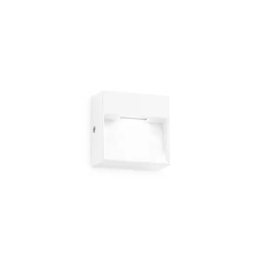 Biztonságos vásárlás Ideal Lux LED kültéri fali lámpa Dedra, fehér, 10 x 10 cm, 10 x 10 cm
