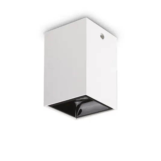 Legnépszerűbb Ideal Lux LED-es Nitro négyzet alakú fehér, magasság 12 cm, fém