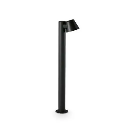 Akciós ár Ideal Lux gázfényű útfény, fekete, alumínium, magasság 80 cm