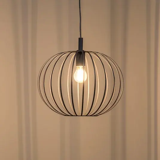 Outlet Valor függőlámpa, antracit, acél, Ø 40 cm