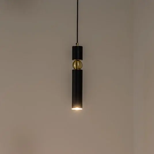Árcsökkenés Lógó világítás Alas, fekete, fém, függesztés 135 cm, GU10