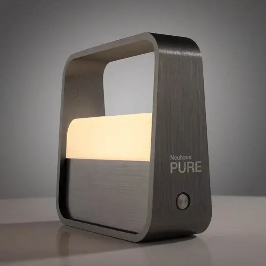 LED tölthető asztali világítás PURE Go, szürke, alumínium Legjobb ár