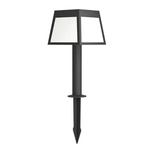 Prémium Napelemes LED talapzatvilágítás Altilia, magasság 56 cm, fekete,