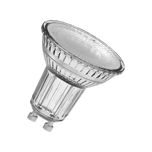 OSRAM LED izzó Reflektor GU10 4,3W 36° 830 világos Kiárusítás
