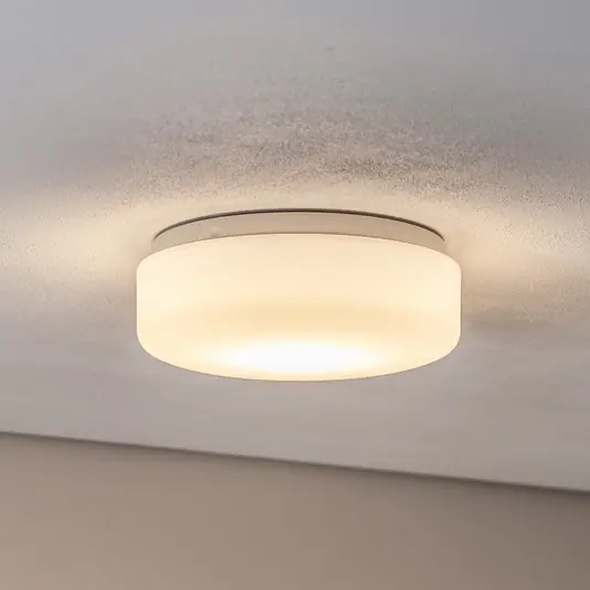 Azonnali szállítás BEGA LED mennyezeti lámpa 50040P K3 érzékelő, Ø 25 cm fehér műanyagból