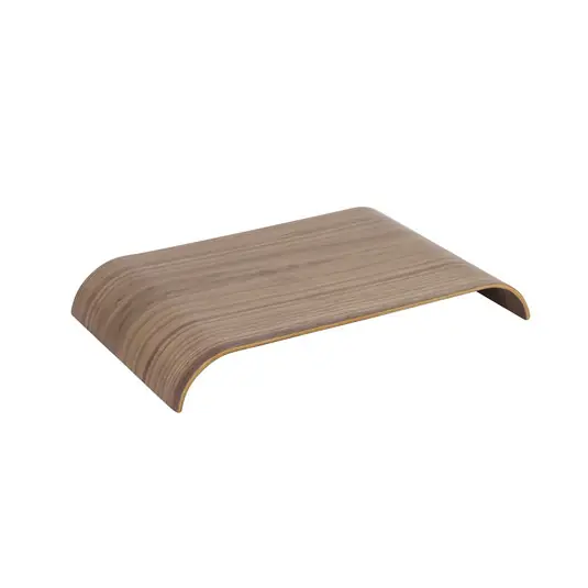 AYTM Curva tálca, dió színű, 41 x 25 x 5 cm, fa Expressz szállítás