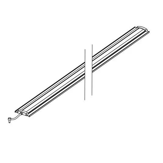 SLC LED-es beeső fénymodul Click 56 cm hosszúsághoz, fekete, CCT Akció