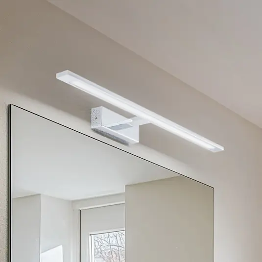 Gallery LED fali lámpa, króm színű, fém, szélesség 62 cm IP44 Akciós ár