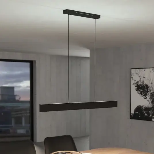 EGLO connect LED-es függesztett lámpa Andreas-Z, fekete, acél Legnépszerűbb