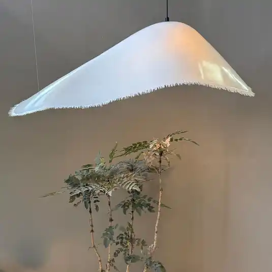Vedd meg most Karman függőlámpa Moby Dick, 150 cm hosszú, üvegszálas, fehér
