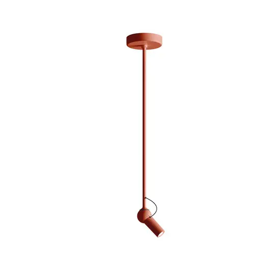 Azonnali szállítás Kdln LED mennyezeti világítás Bird, piros, Ø 11 cm, fém