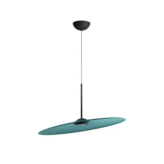 Rendeld meg most Fabbian LED-es függőlámpa Acustica, kék-zöld, 3000K, DALI