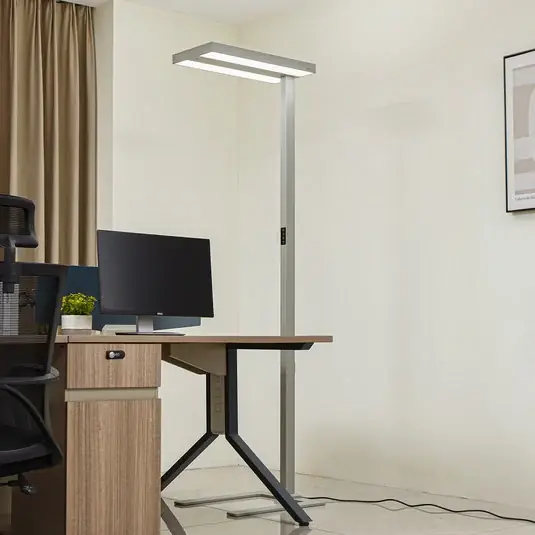 Arcchio LED álló világítás Logan Ultra HCL CCT, ezüst, dimmelhető Alacsony ár