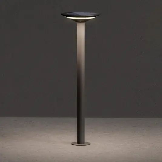 Biztonságos vásárlás KLEWE Keope LED napelemes hintafény, antracit, magasság 80 cm, IP65