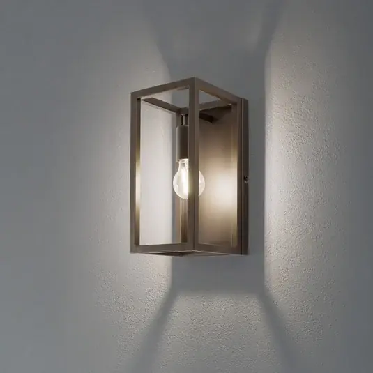 Ne maradj le Frame fali világítás, titán-arany színű, magasság 30 cm, acél
