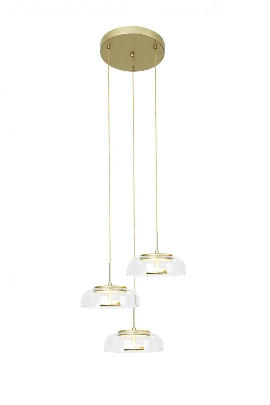 Rabalux 5393 LED függő lámpa Lorell 1x24W 2000 lm 3000K IP20 - arany Olcsó
