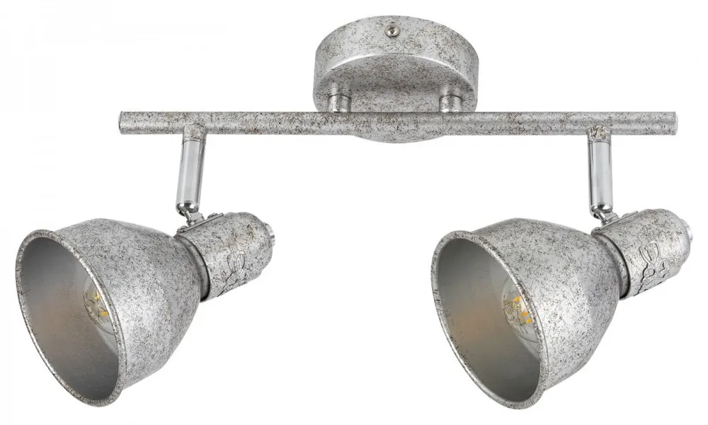 Népszerű Rabalux 5387 mennyezetre szerelhető spotlámpa Thelma 2x40W E14 IP20 - antik ezüst