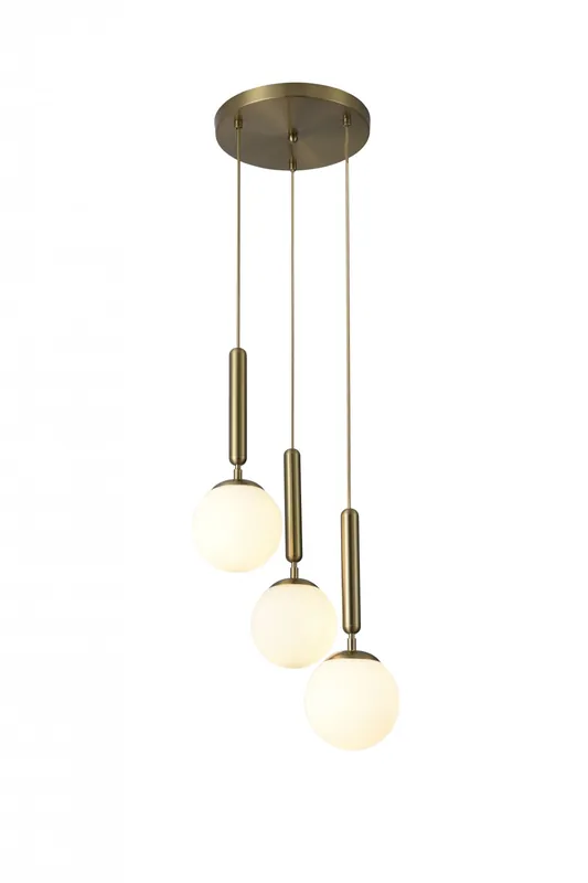 Rabalux 5353 függő csillár Divina 3x9W E14 IP20 - aranyszínű Alacsony ár
