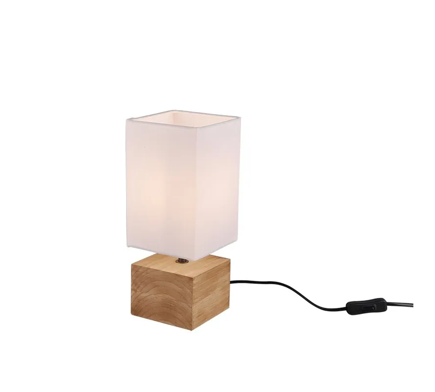 Trio R50171030 asztali lámpa Woody 1x40W E14 Szuper ajánlat
