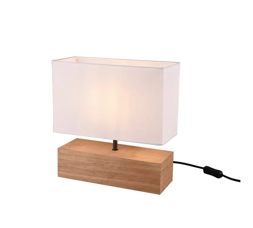 Outlet Trio R50181030 asztali lámpa Woody 1x60W E27