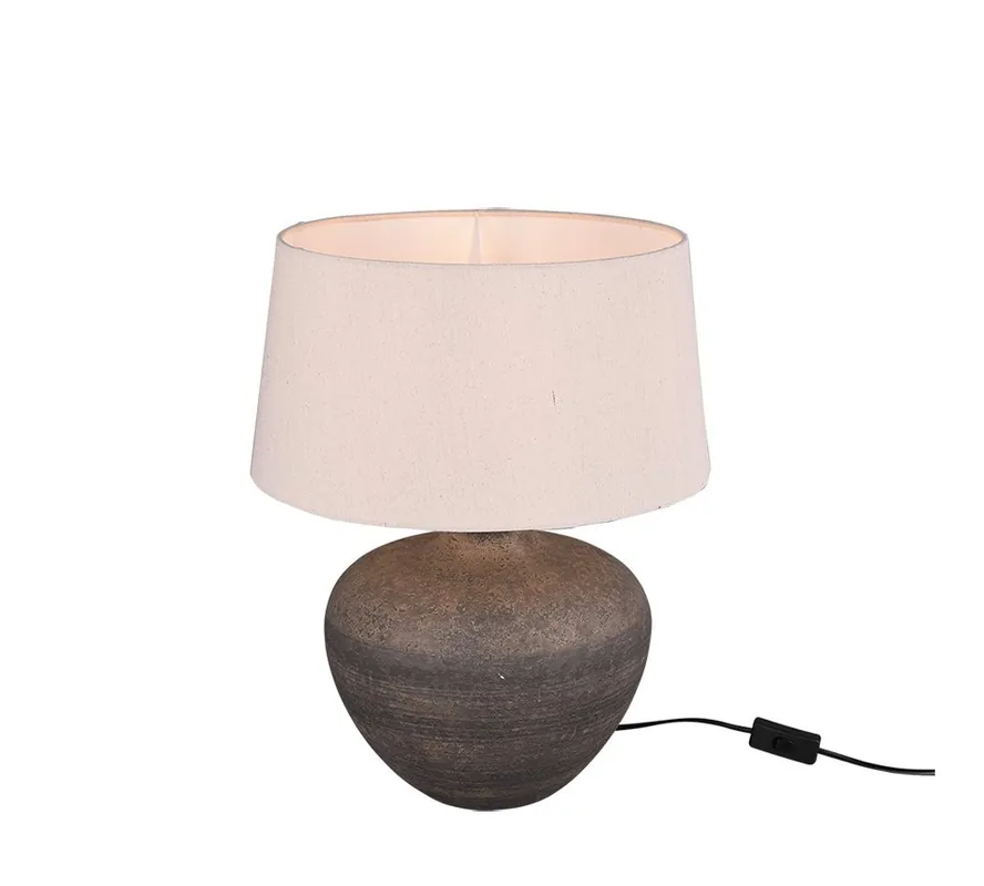 Gyors kiszállítás Trio R50963844 asztali lámpa Lou 1x60W E27