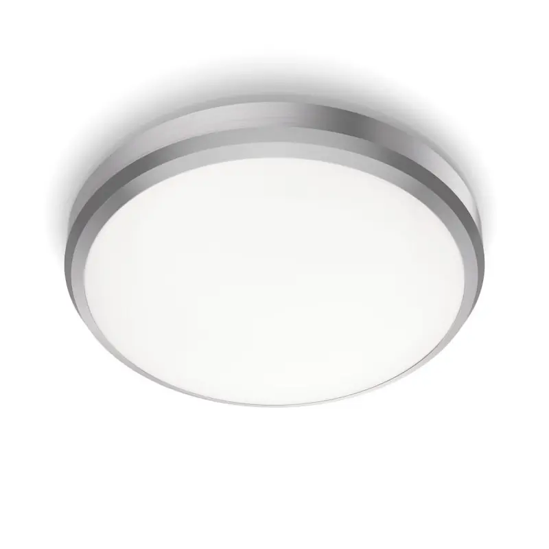 Exkluzív ajánlat Philips Doris CL257 LED fürdőszobai mennyezeti lámpa 1x6W 600 lm 2700K IP44 - EyeComfort védelem, nikkel