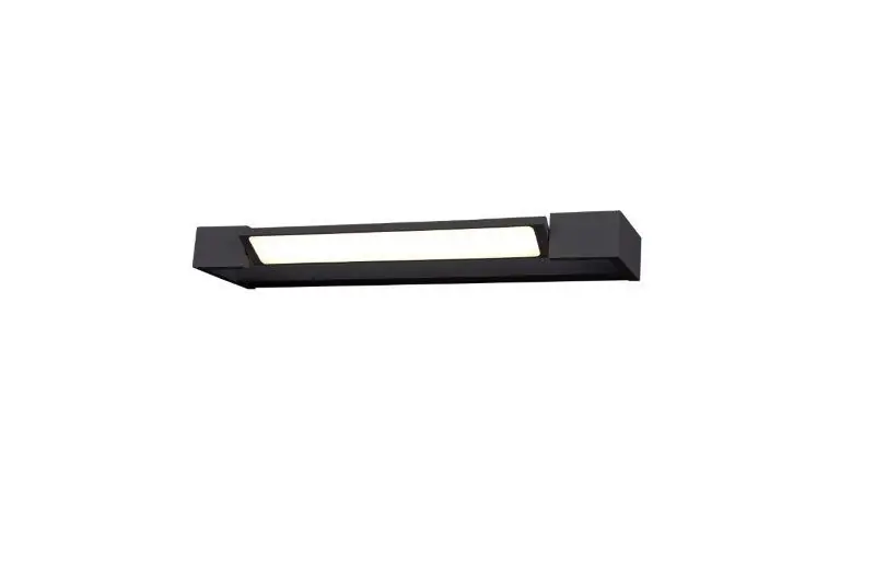 Azzardo AZ2892 LED fali tükörmegvilágító lámpa 1x12W 1440lm 3000K IP44 - állítható, fekete Kedvezményes ár