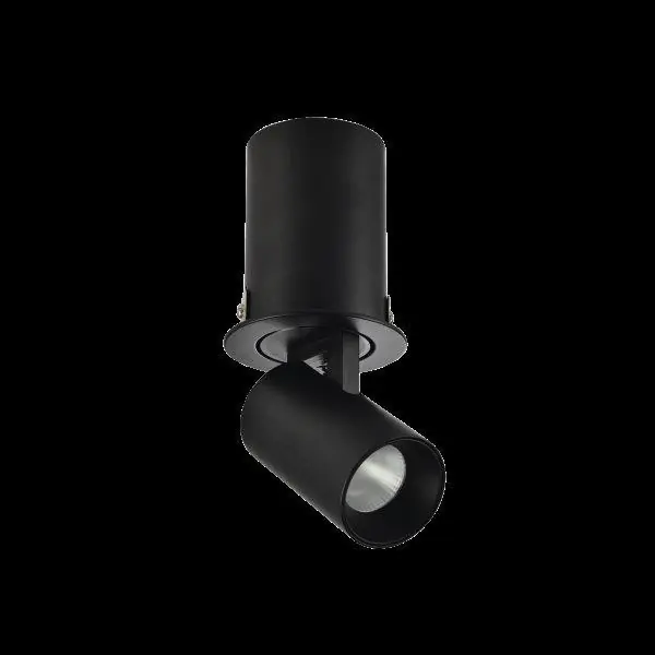 Biztonságos fizetés Azzardo AZ2829 LED süllyesztett mennyezeti spotlámpa Luna 1x15W 1270LM 3000K IP20 - szabályozható, fekete