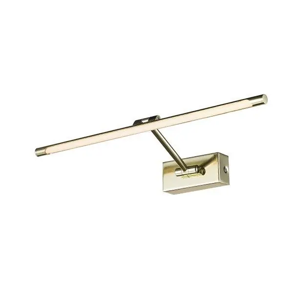 Prémium Azzardo AZ2650 LED fali tükörmegvilágító lámpa 48 1x8W 530lm 3000K IP20 - aranyszínű