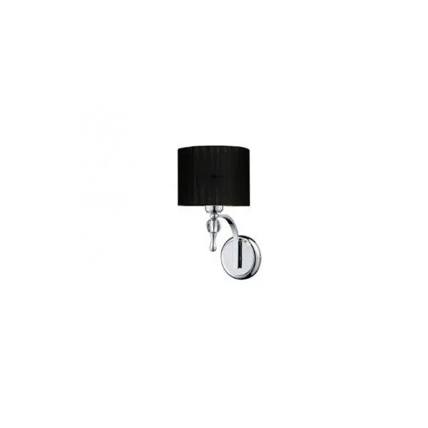 Azzardo AZ0501 fali lámpa Impress Wall 1x50W E27 IP20 - fekete Vedd meg online