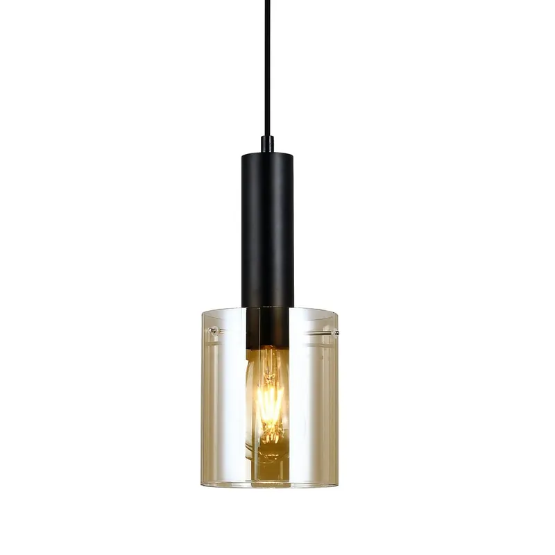 Italux PND-5581-1-BK+AMB Sardo 40W E27 Vedd meg most