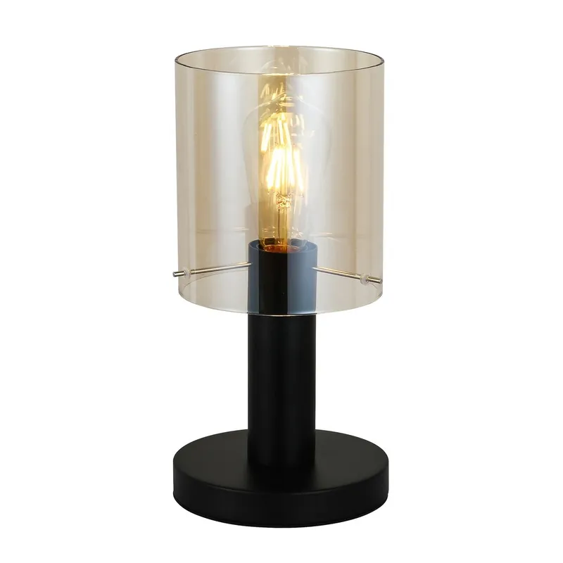 Italux TB-5581-1-BK+AMB Sardo 40W E27 Prémium