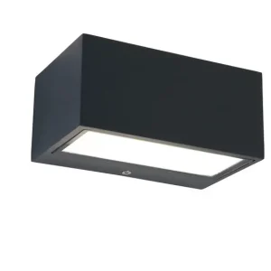 Különleges ajánlat Lutec LT5189102118 LED fali lámpa Gemini 1x11W 500LM 4000K IP54 - sötétszürke
