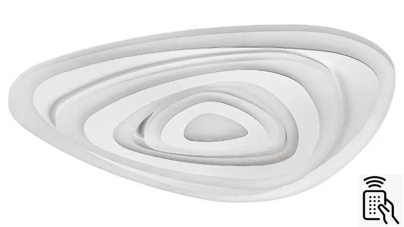Szuper ajánlat Rabalux 3099 LED mennyezeti lámpa Taneli 1x51W 3685lm 3000-6500K - CCT, szabályozható, távirányítás, fehér