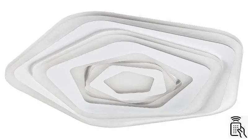 Rabalux 3098 LED mennyezeti lámpa Taneli 1x54W 4101lm 3000-6500K - CCT, szabályozható, távirányítás, fehér Gyors kiszállítás
