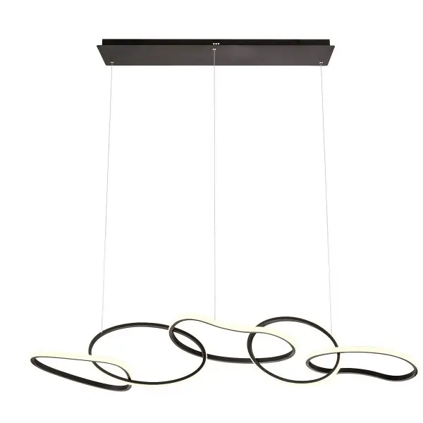 Biztonságos vásárlás Redo 01-3393 LED mennyezeti függőlámpa BIAS 120W integrált LED forrás 9433lm 3000+4500+6500K