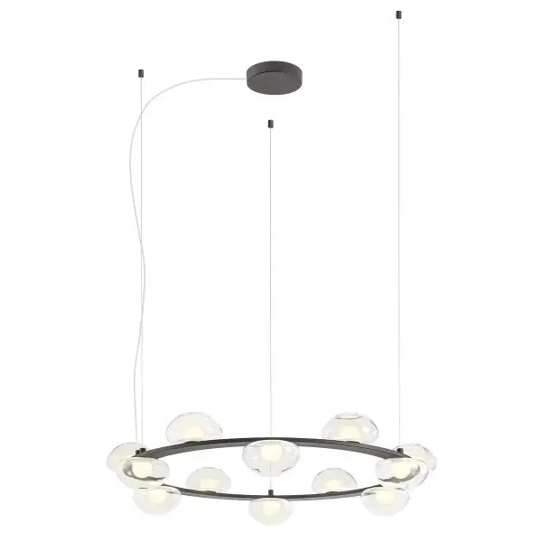 Biztonságos vásárlás Redo 01-3310 LED mennyezeti függőlámpa SINCLAIR 75W integrált LED forrás 5885lm 3000K